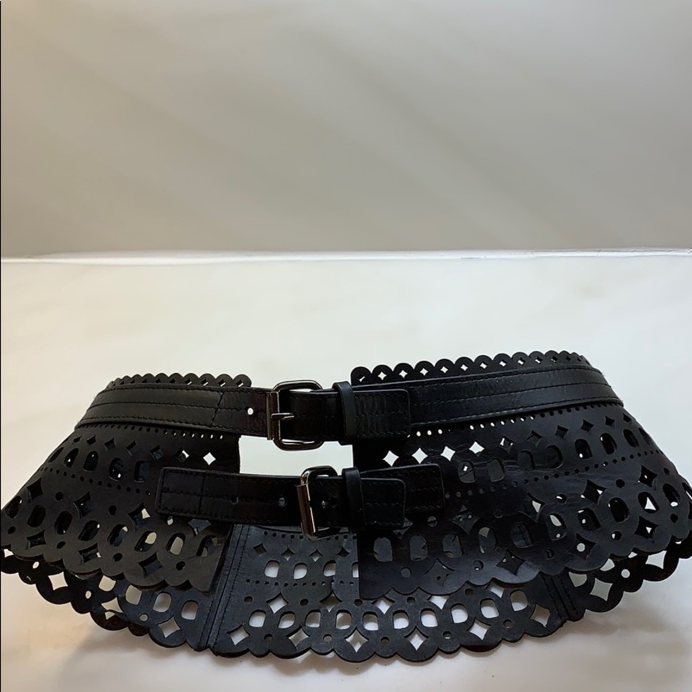 BCBG Maxaazria laser cut lace Very rare belt
